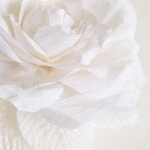 Bridal Silk Flower Rose Millinery Leaves Wedding..